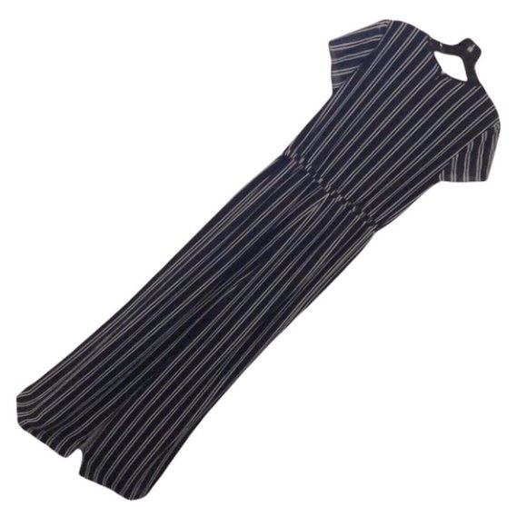 MICHAEL Michael Kors “Mega Railroad” Striped Jumpsuit - Picture 3 of 8